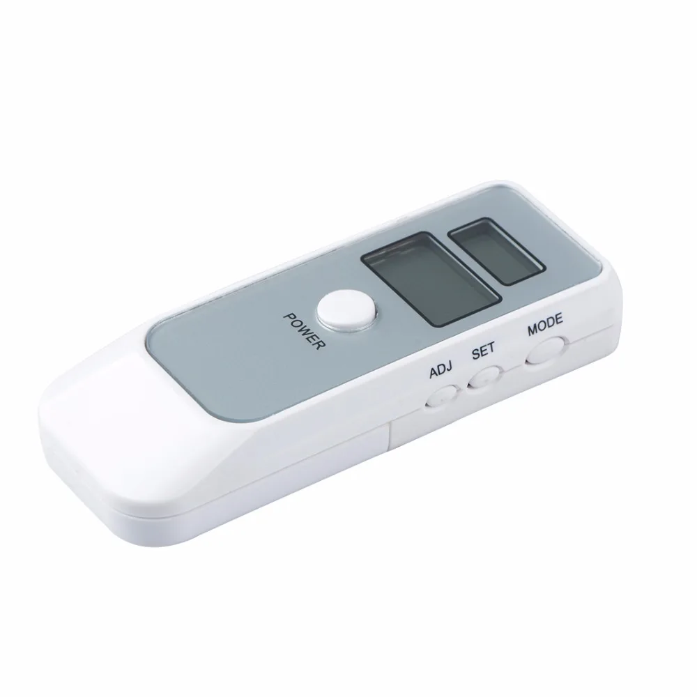 

LCD Digital Breathalyzer Dual Display Alcohol Breath Tester Analyser with Clock