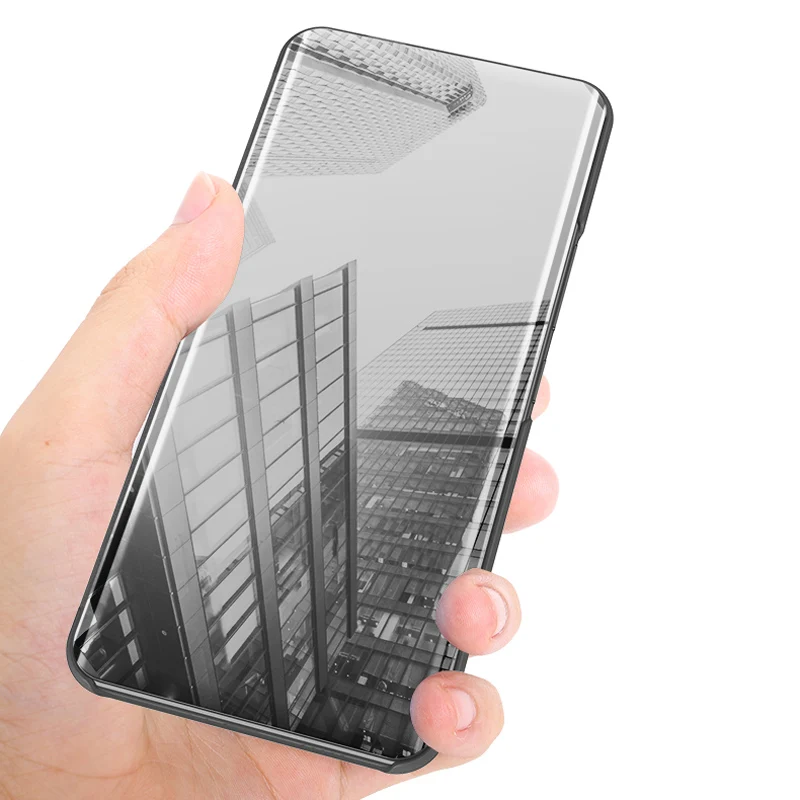 Прозрачный умный зеркальный чехол для смартфона VIVO X23 NEX X20 Plus с откидной