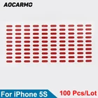 Aocarmo 100 шт.лот гарантийный Индикатор повреждения воды датчики ремонт Водонепроницаемая наклейка для iPhone 5S