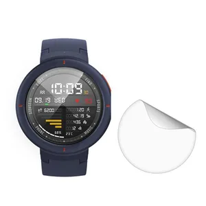 3pcs Soft Clear Protective Film Guard For Xiaomi Huami AMAZFIT 3 Verge Lite Smart Watch Verge3 Screen Protector Cover(Not Glass)