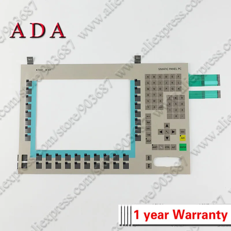 Мембранная клавиатура переключателя клавиатуры для 6AV7613-0AB11-0CF0 6AV7613-0AA11-0CE0