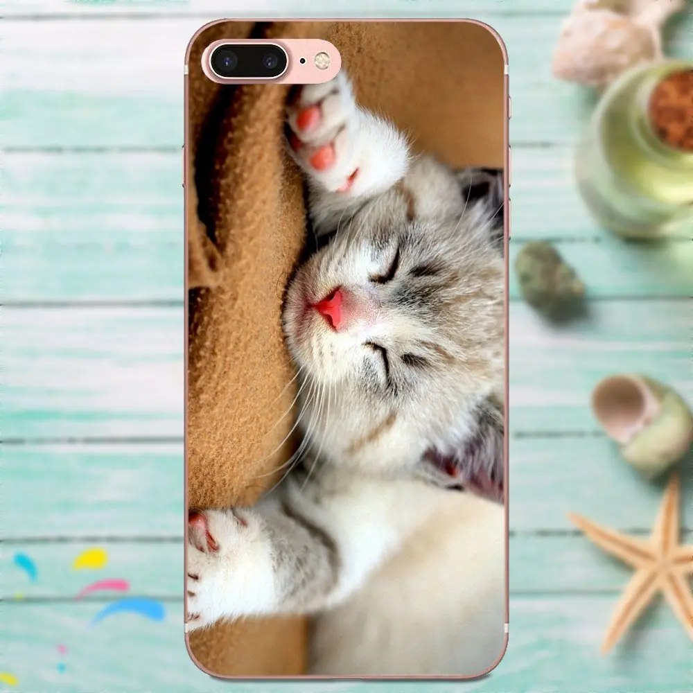 Мягкий хипстерский чехол 2019 новые милые кошки для Huawei P8 P9 P10 P20 P30 Mate 7 8 9 10 20 Lite Plus Pro