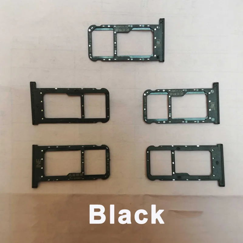 For Huawei Nova 3i New Original SIM SD Card Holder Sim Tray Reader Nova3i Cell Phone card tray replacement parts | Мобильные