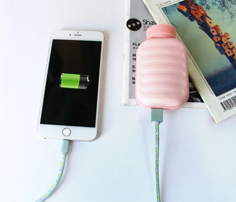 DIY ретро грелка для рук, usb Перезаряжаемый Мини Портативный теплый ребенок, с зарядкой сокровище зимний подарок
