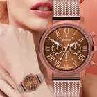 Роскошные женские кварцевые наручные часы, темпераментные женские часы с Циферблатом из нержавеющей стали, повседневные часы с браслетом, женские часы, А4