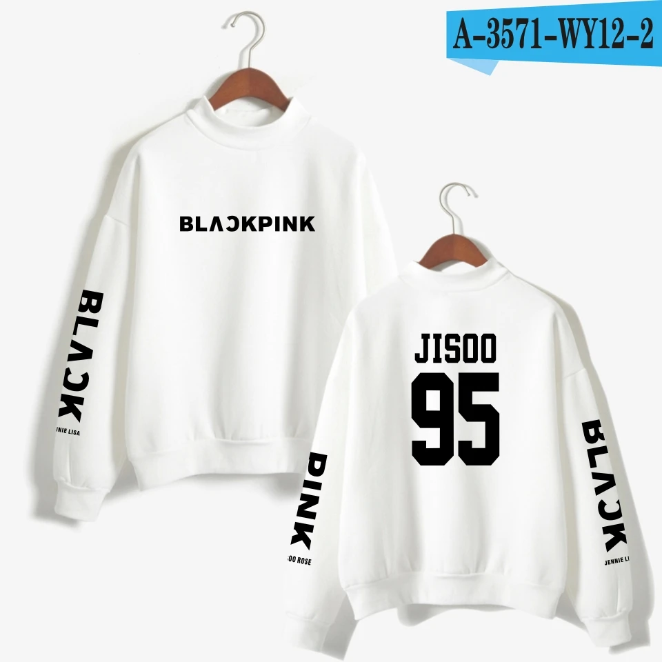 White LUCKYFRIDAYF Kpop Blackpink K Pop женские толстовки, свитшоты, верхняя одежда в стиле хип-хоп, черные розовые мужские толстовки с принтом, толстовки, одежда - Цвет: White