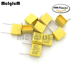 MCIGICM 1000 шт. 0,01 мкФ  2,2 мкФ конденсатор X2 конденсатор 7,5 В переменного тока 27,5 мм  мм X2 полипропиленовый пленочный конденсатор