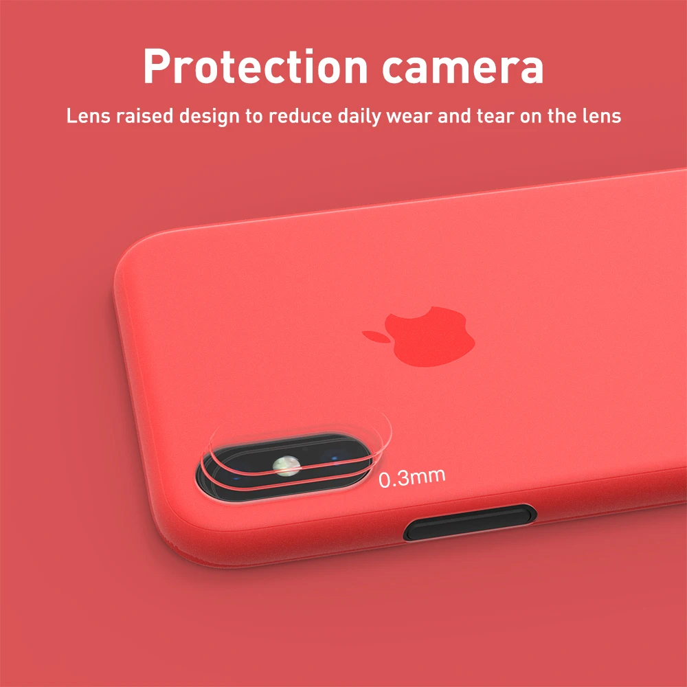 KEYSION Phone Case For iPhone Xs Max Xr X S R Xsmax Coque Ultra Thin Slim Frosted Cover iPhonexs iPhonex Fundas |