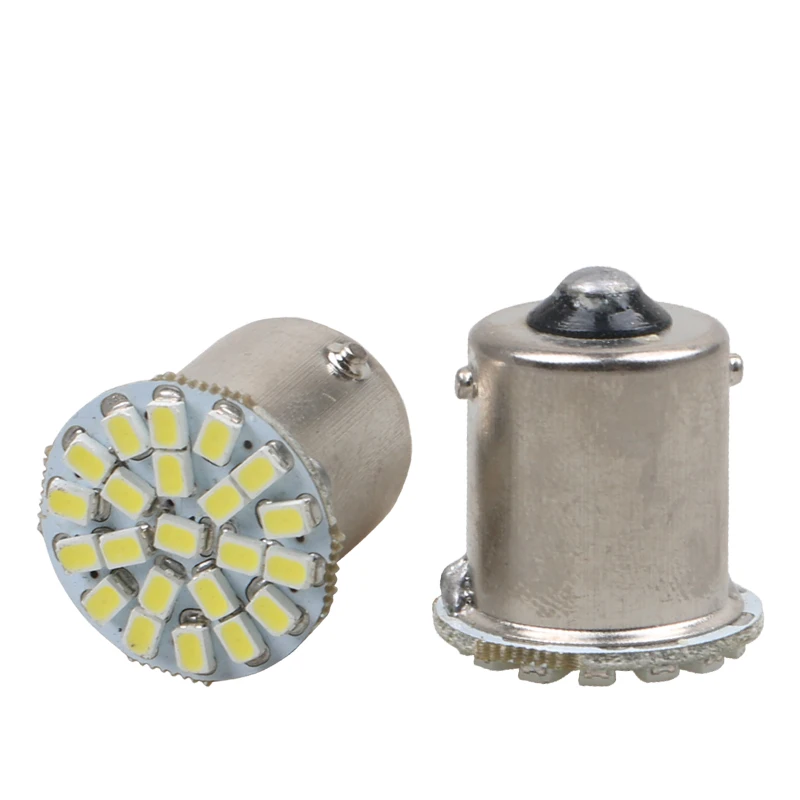 1x1156 P21W BA15S R10W R5W G18 22 SMD 1206 светодиодная автомобильная парковочная лампа дневные