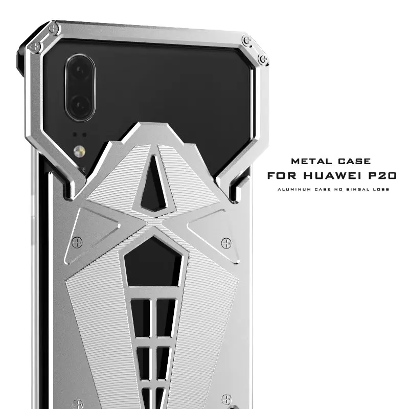 

Luxury Cool Metal Case For Huawei P20 Pro lite Metal Aluminum Alloy Shockproof Armor Cases Cover Anti-knock Fundas Coque