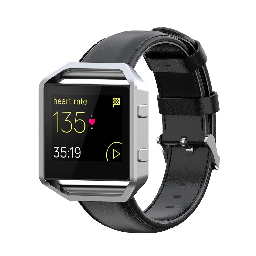 Ремешок для смарт-часов для Fitbit versa 2 lite/versa/Blaze сменный кожаный ремешок для Fitbit Blaze быстросъемный браслет