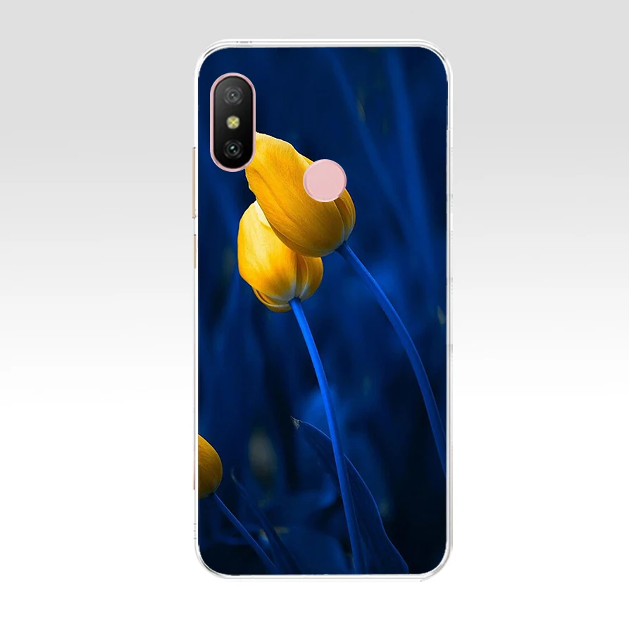 C silicone Cover For Xiaomi MI A2 LITE Case Full Protection Soft tpu Back Phone Cases Xiomi bumper Coque | Мобильные телефоны и