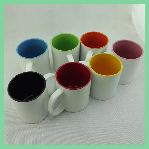 

Color inside Ceramic cup DIY photo Ceramic mug DIY photo customize picture gift for New year MAZWEI Daily Store