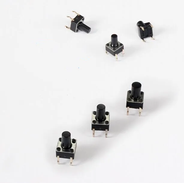 500 шт./лот 6x6x9 мм 4PIN Тактильные Такт Микро Переключатель сенсорная кнопка