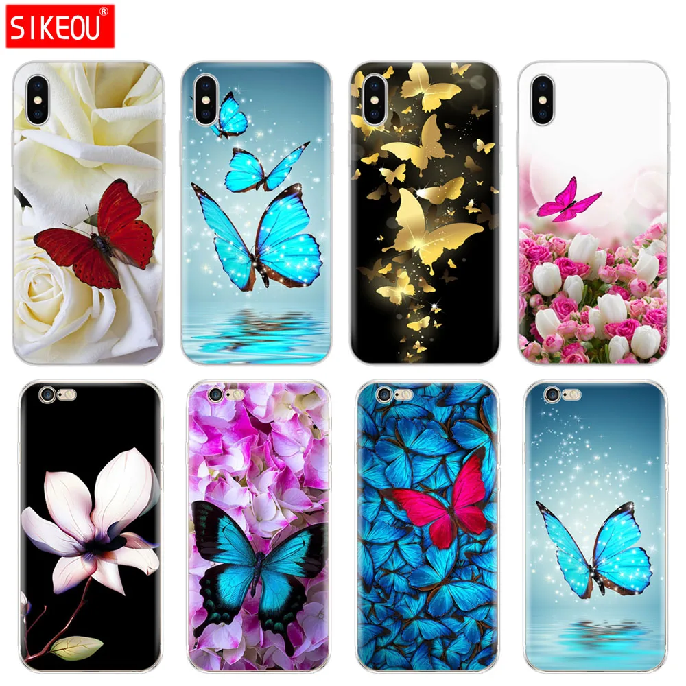 Силиконовый чехол для Iphone 6X8 7 6s 5 5s SE 2020 Plus 10 XR XS MAX 11 pro MAX|Бамперы| |