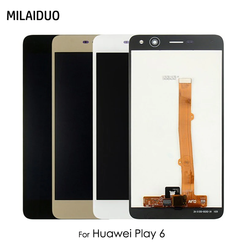 ЖК дисплей для Huawei Y5 2017 Y6 Honor Play 6 MYA AL10 TL10 L03 L02 L11 L41 L13 сенсорный экран дигитайзер в