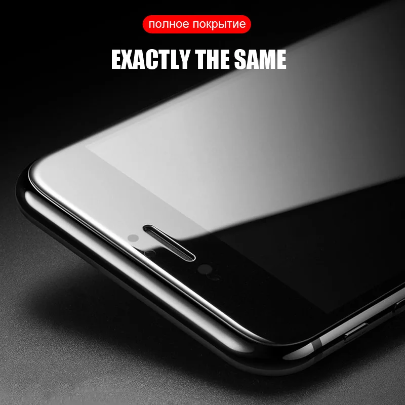 Новое защитное стекло 9D для iPhone 7 защита экрана на 8 XR XS Max закаленное X 6 6s Plus |