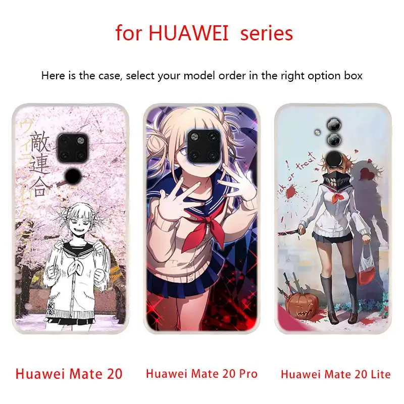 Чехлы для телефонов Toga Himiko Huawei Mate 30 20 10 Lite Pro мягкий силиконовый чехол Y9 2019 2018 Nova 5T 5i