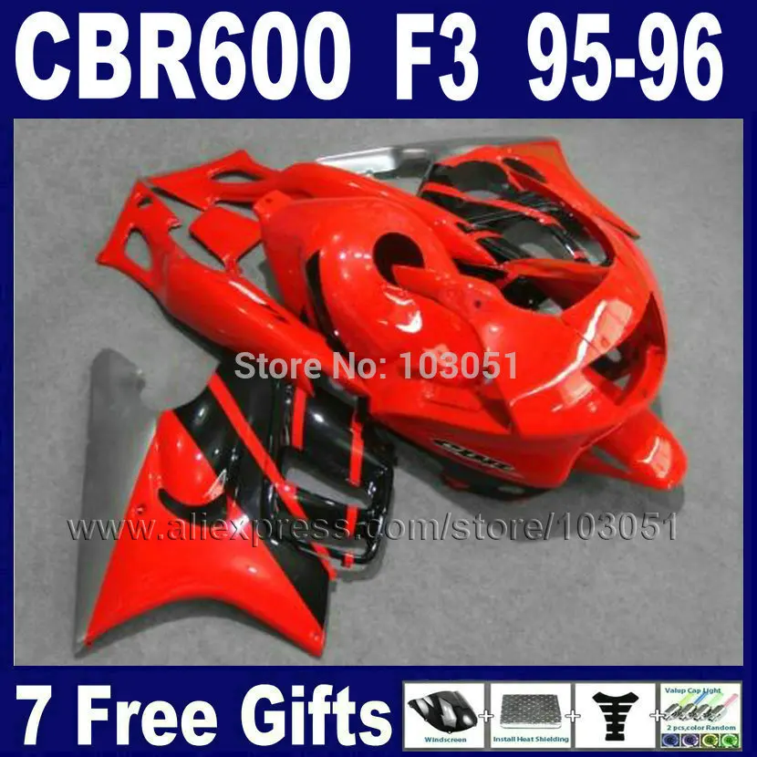 Оригинальные комплекты обтекателей для мотоциклов Honda CBR600 F3 1995 1996 CBR600F CBR 600 95 96