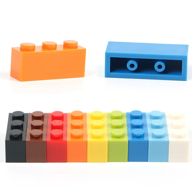 1*3 100 г/лот блоки Строительные Birkcs части смешанные DIY Модели фигуры Eduational Игрушки