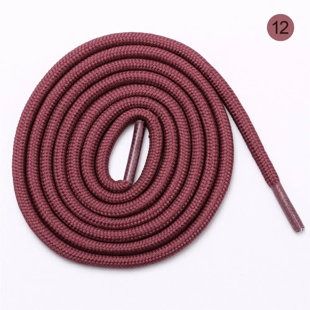 wine red 1 пара 100 см вощенный шнур цветной полиэфирные шнурки для ботинок одноцветное шнурки для обуви загрузки шнурки для спортивной обуви Шнур - Цвет: wine red