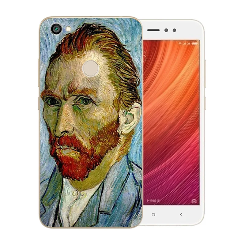 Чехлы для Xiaomi Redmi Note 5A Prime силиконовые чехлы с рисунком Ван Гога 5 дюйма телефонов