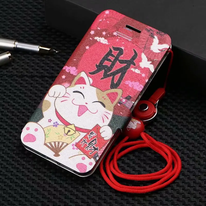 Чехол-книжка для Xiaomi Mix 3 чехол из искусственной кожи с рисунком чехол-кошелек