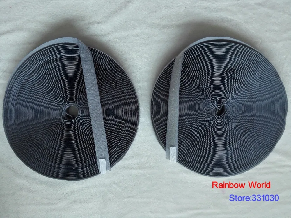 4 # серая застежка волшебная лента с крючком и петлей тканевые сумки одежда для