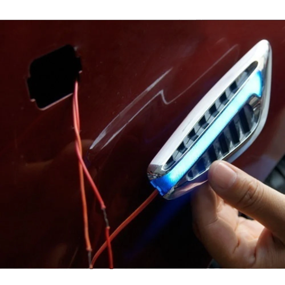 Новый автомобиль укладка рулевое светильник Fender сторона лампы AC/DC 12V лезвие Форма