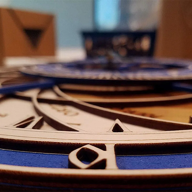 Новые 3D винтажные Созвездие большие настенные часы для украшения дома супер