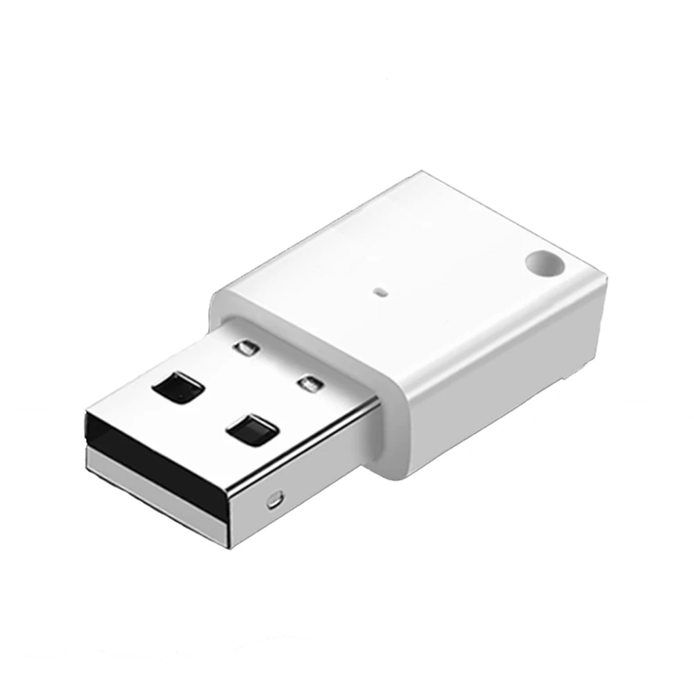 White JINSERTA Bluetooth 5,0 приемник звуковая карта USB для ПК Динамик Главная звуковой Системы Беспроводной автомобиля MP3 музыкальный плеер комплект - Цвет: White