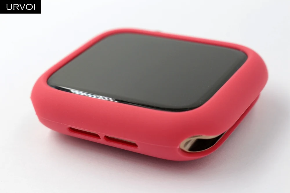 URVOI конфетный, TPU чехол для apple watch series 5 4 3 21 цветной защитный чехол для iWatch 38 42 40 44 мм подходит для ультратонкой рамки