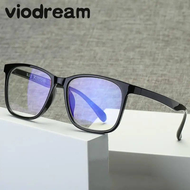 

Viodream Super light Radiation protection Computer goggles Plastic Titanium Unisex Glasses Frame Armacao De Oculos De Grau Para