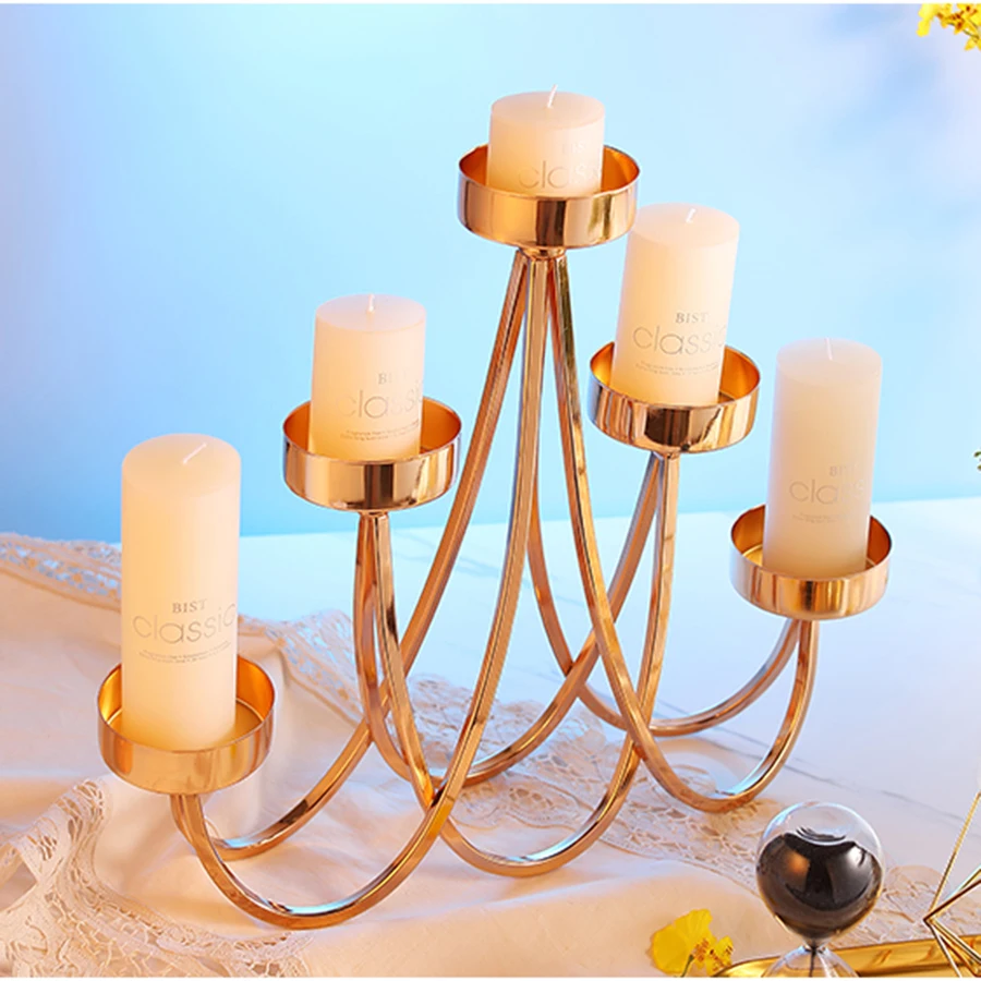 Декоративные подсвечники Nordica Hogar Lanterna Decorativa De Ferro акценты на свадебных