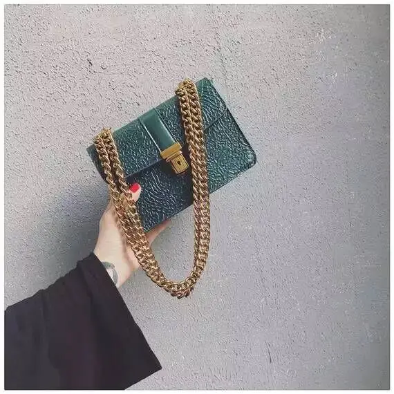 2019New European New Type Baitao Super-Fire Inclined new Bag Single Shoulder Chain Small Square Women | Багаж и сумки