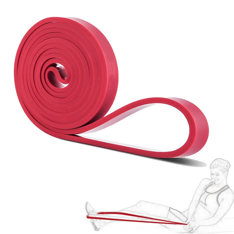 Латекс Stretch Упражнение повязку задняя нога Фитнес эластичные ленты для