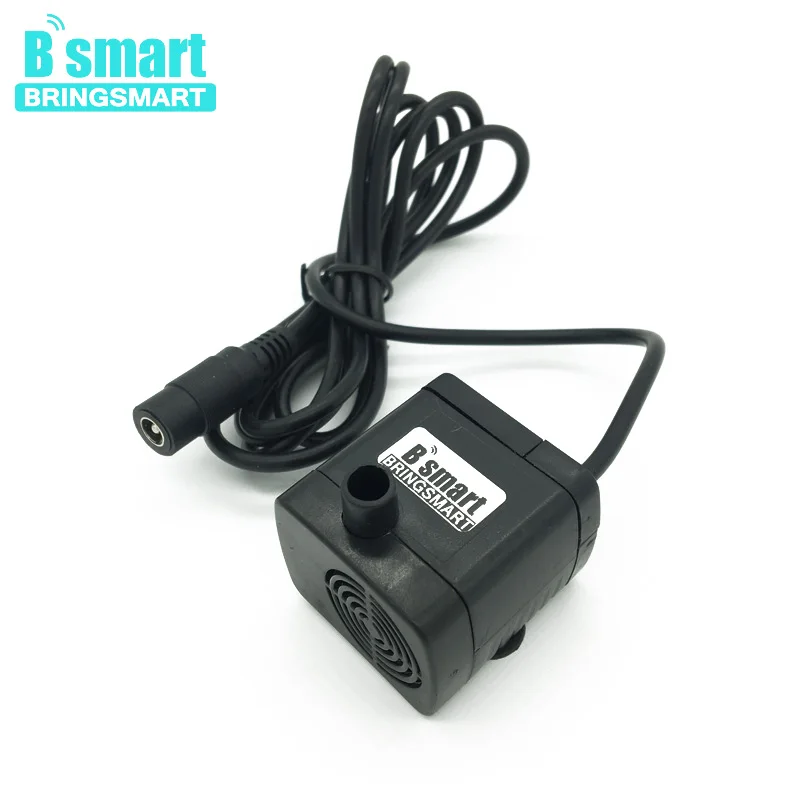 Bringsmart SR 180 микро водяной насос 12В 6В 350л/ч 2 3 м мини Бесщеточный погружной аквариум