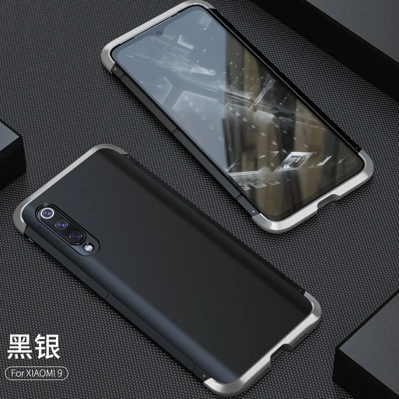 Противоударный металлический чехол-бампер для Xiaomi mi 9, чехол для mi 9, жесткий чехол с защитой от отпечатков пальцев, задняя крышка для xiomi Xiaomi mi 9, чехол-Броня M9