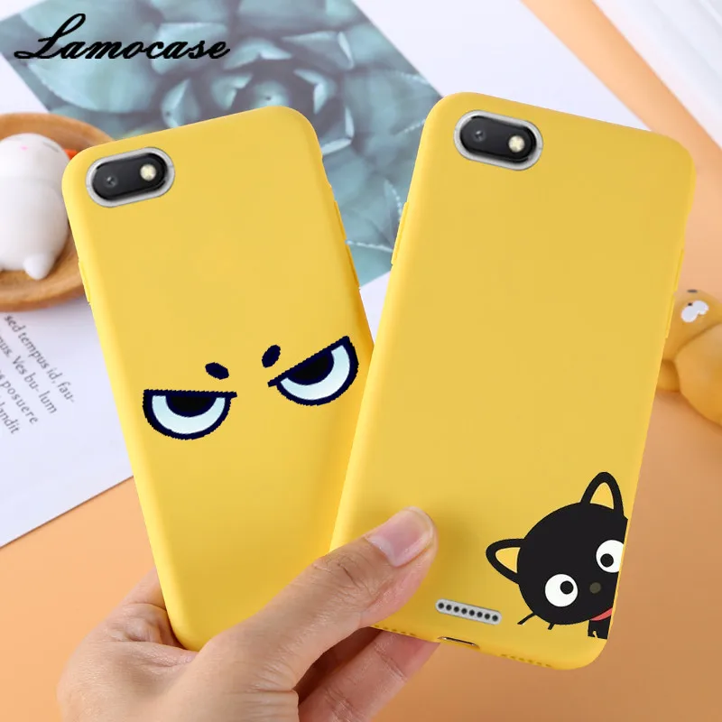 Силиконовый чехол на для Xiaomi Redmi 6A редми 6 Pro телефон случаях Coque мягкий кожаный TPU