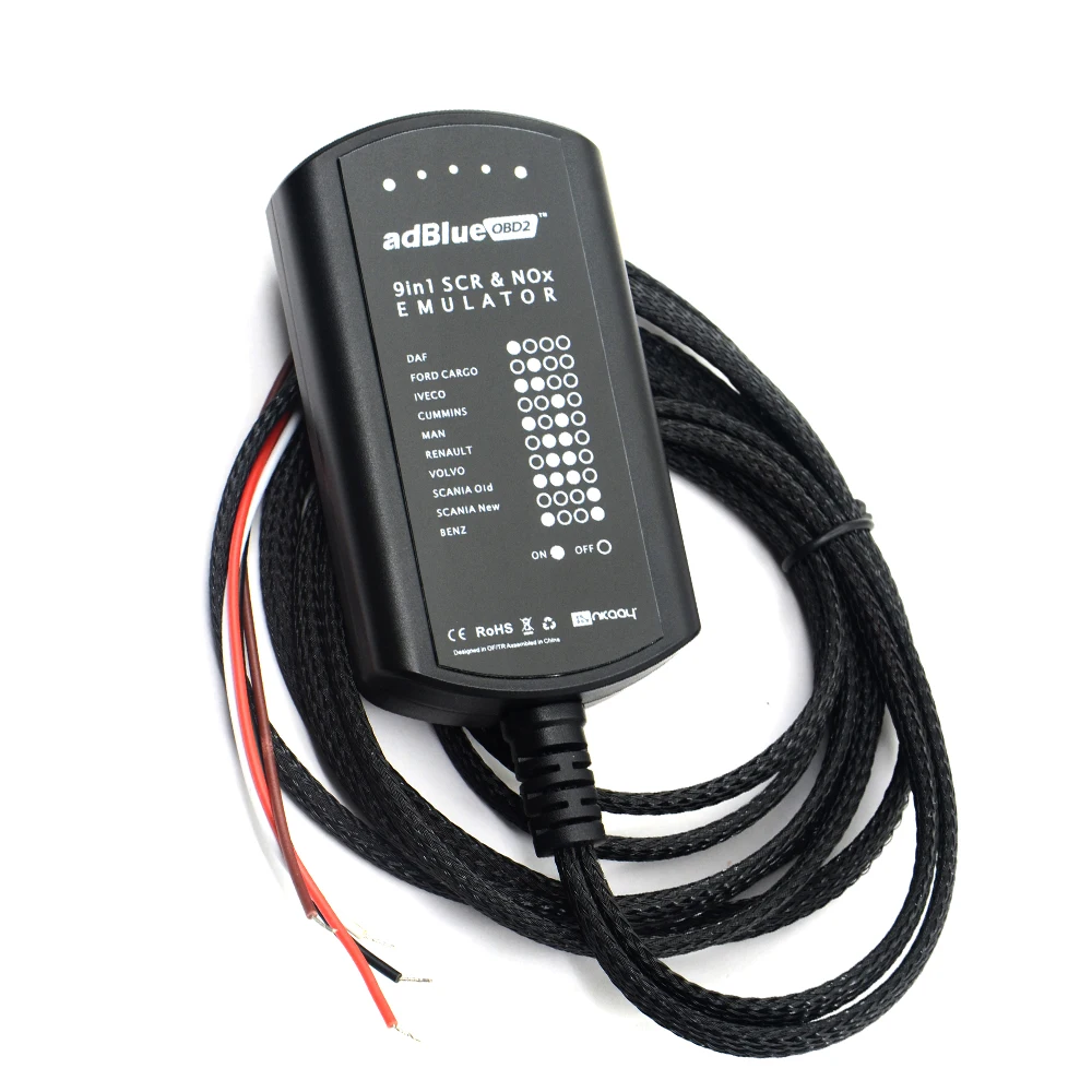 Adblue 9в1 Adblue поддержка Euro4 и 5 Adblue Эмулятор 9 в 1 для MAN/MB/SCANIA/IVECO/DAF/VOLVO/RENAULT/CUMMINS Adblue 9 в 1