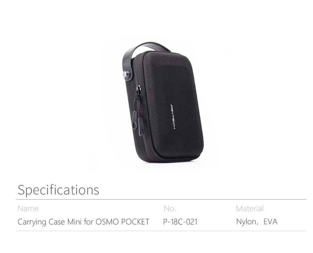 PGYTECH Водонепроницаемый мини DJI OSMO карманная Портативная сумка чехол для переноски коробка для хранения для DJI Osmo Карманный карданный аксессуар