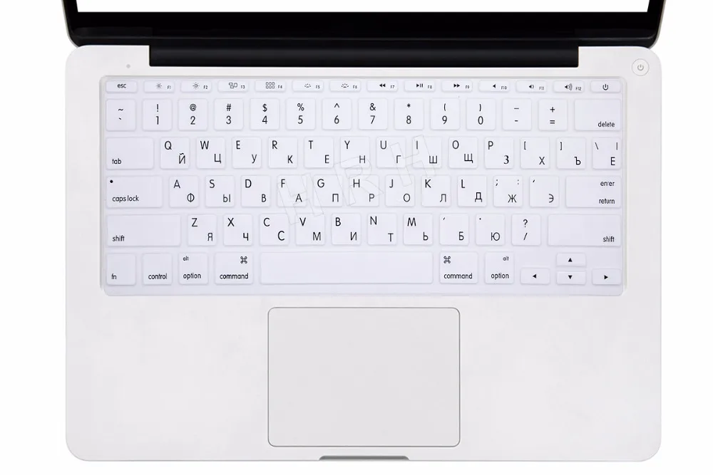Силиконовый гелевый Чехол для клавиатуры 11 дюймов с русскими буквами защитная