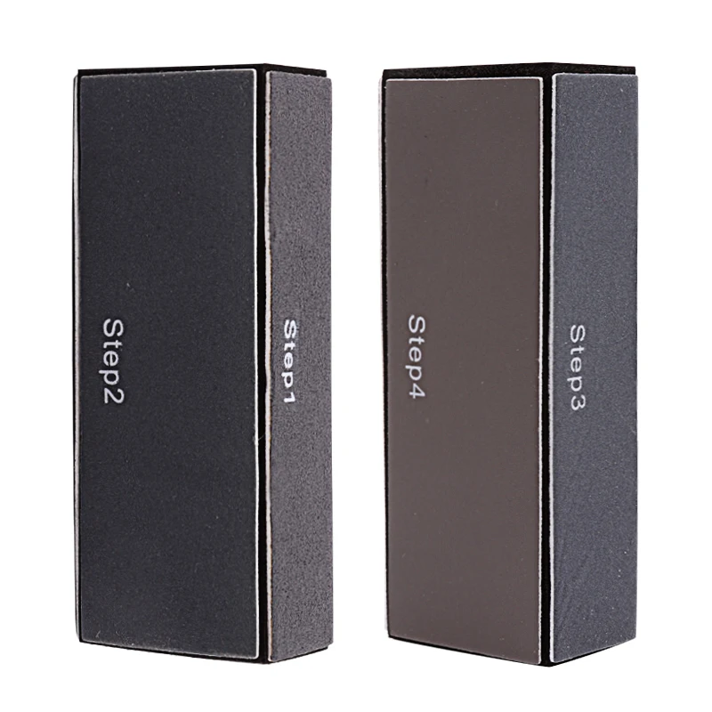 Профессиональный восковый блок для ногтей прочная пилка Губка тофу наждачная