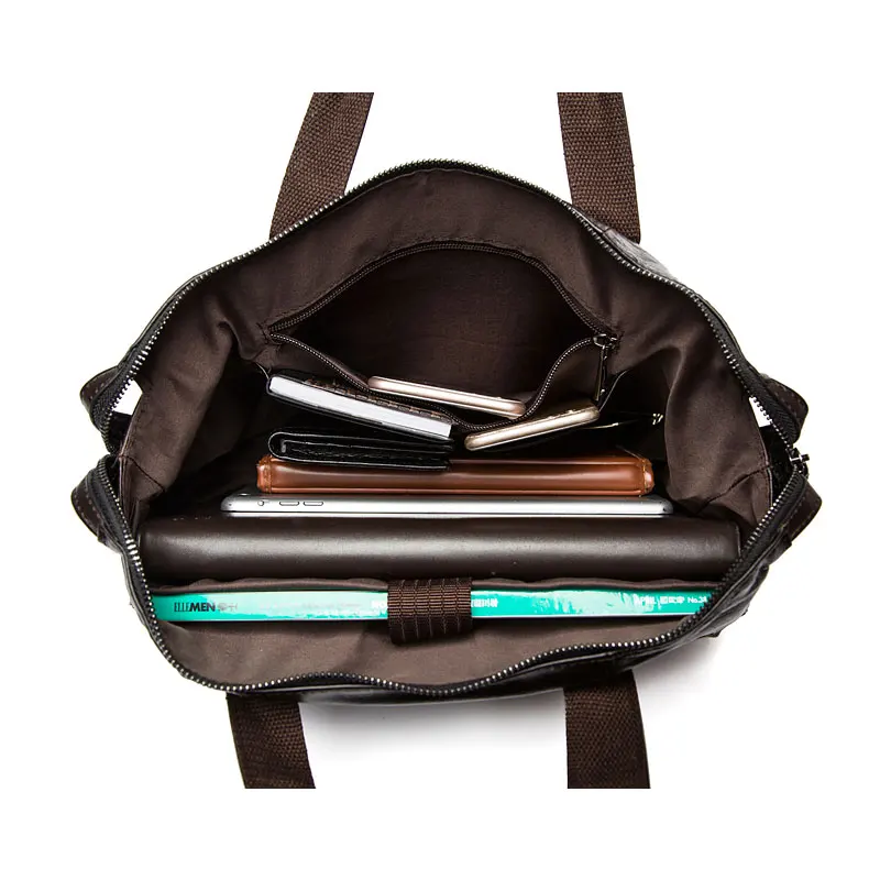 Сумка WESTAL мужская из натуральной кожи Повседневная Сумочка для ноутбука