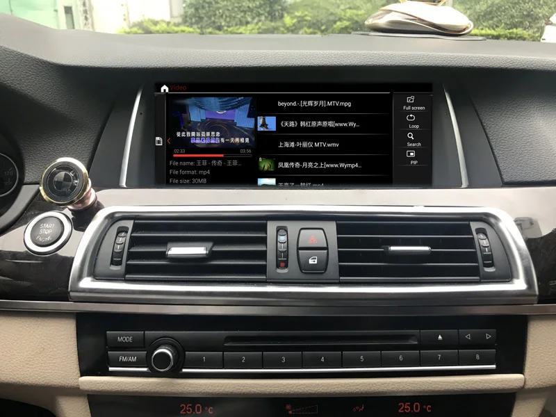 4 ядра 2G + 32G Android 10 автомобильный радиоприемник мультимедийный плеер для BMW 5 серии