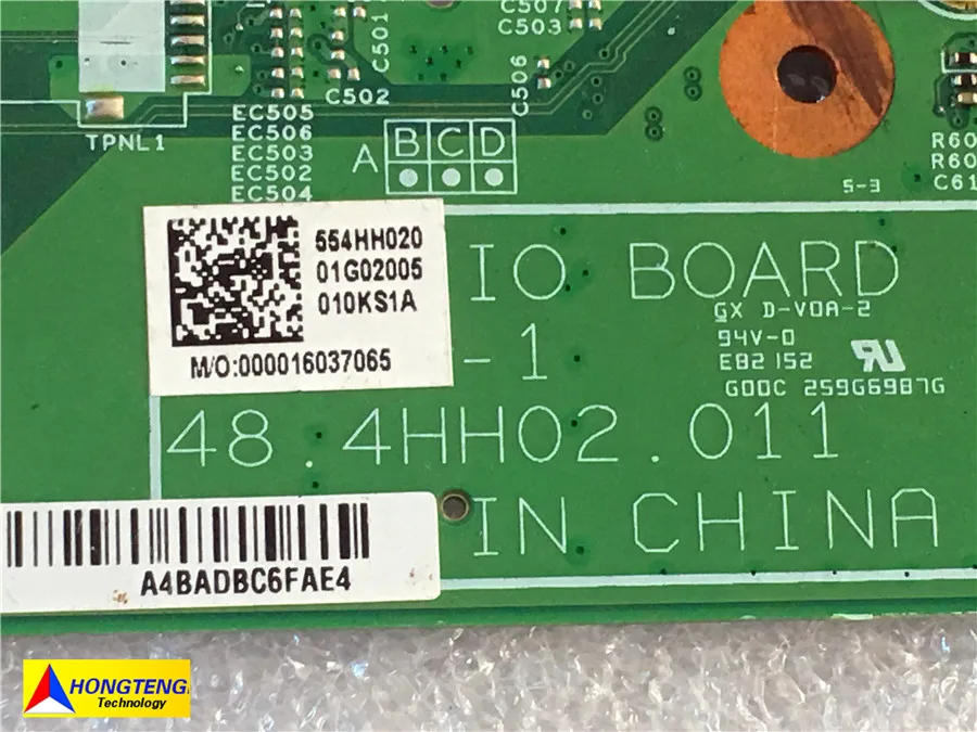 Оригинал для ноутбука Dell inspiron 15R N5010 M5010 Usb Ethernet плата ввода вывода разъем питания