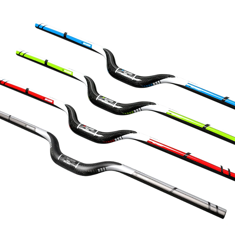 2018 год ASIACOM 3K полностью карбоновый руль для горного велосипеда 31 8*600 740 мм складной