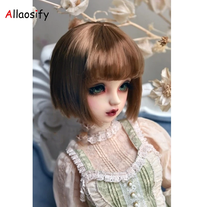 

Allaosify bjd hair 1/3 1/4 1/6 1/8 BJD backband dress BJD denim skirt BJD daily wear Prompt Buy