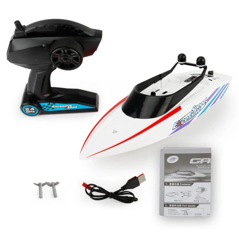 Мини радио управление электрический rc лодка CH 3323 создать игрушки морское крыло