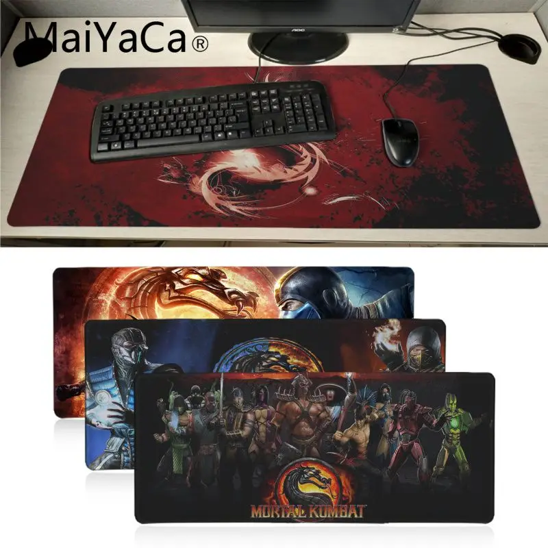 Игровой коврик для мыши MaiYaCa Mortal Kombat с логотипом игровой мультипликационным